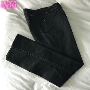 Lois - Black Denim Boot Cut Jeans - 3/25$